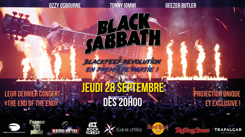 Carton écran - Black Sabbath