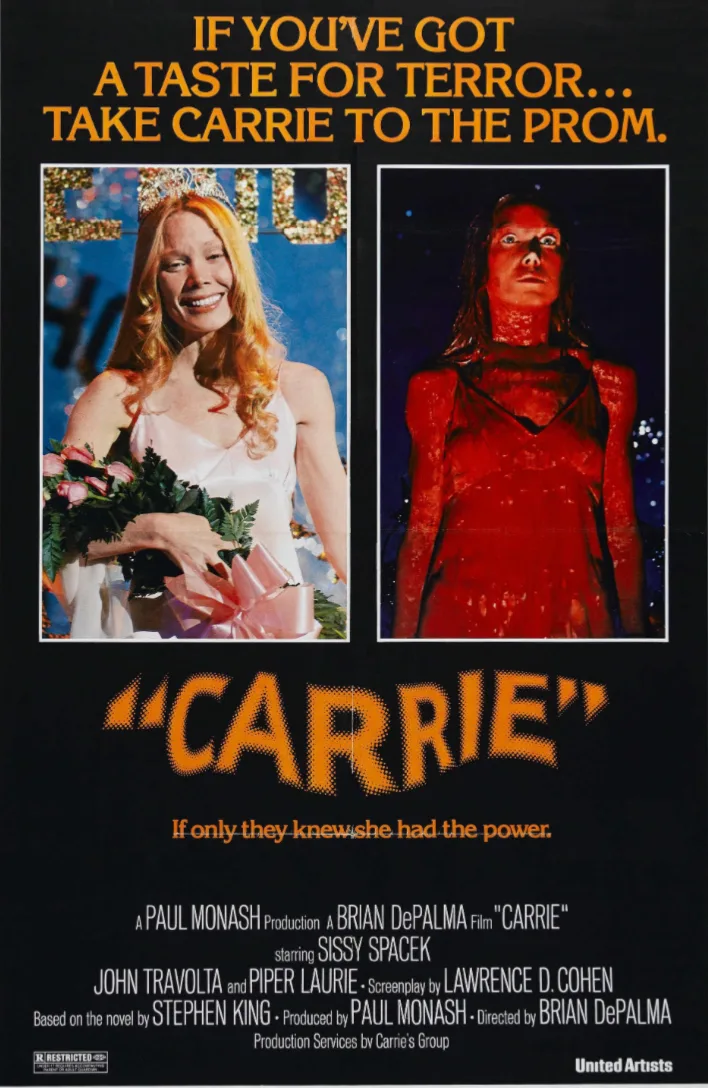 Affiche de Carrie au bal du diable