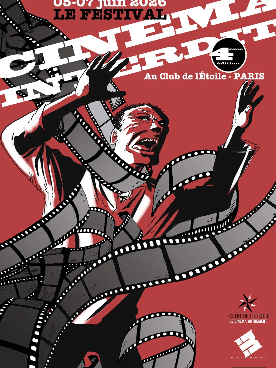 Affiche du Festival du Cinéma Interdit, 4e édition