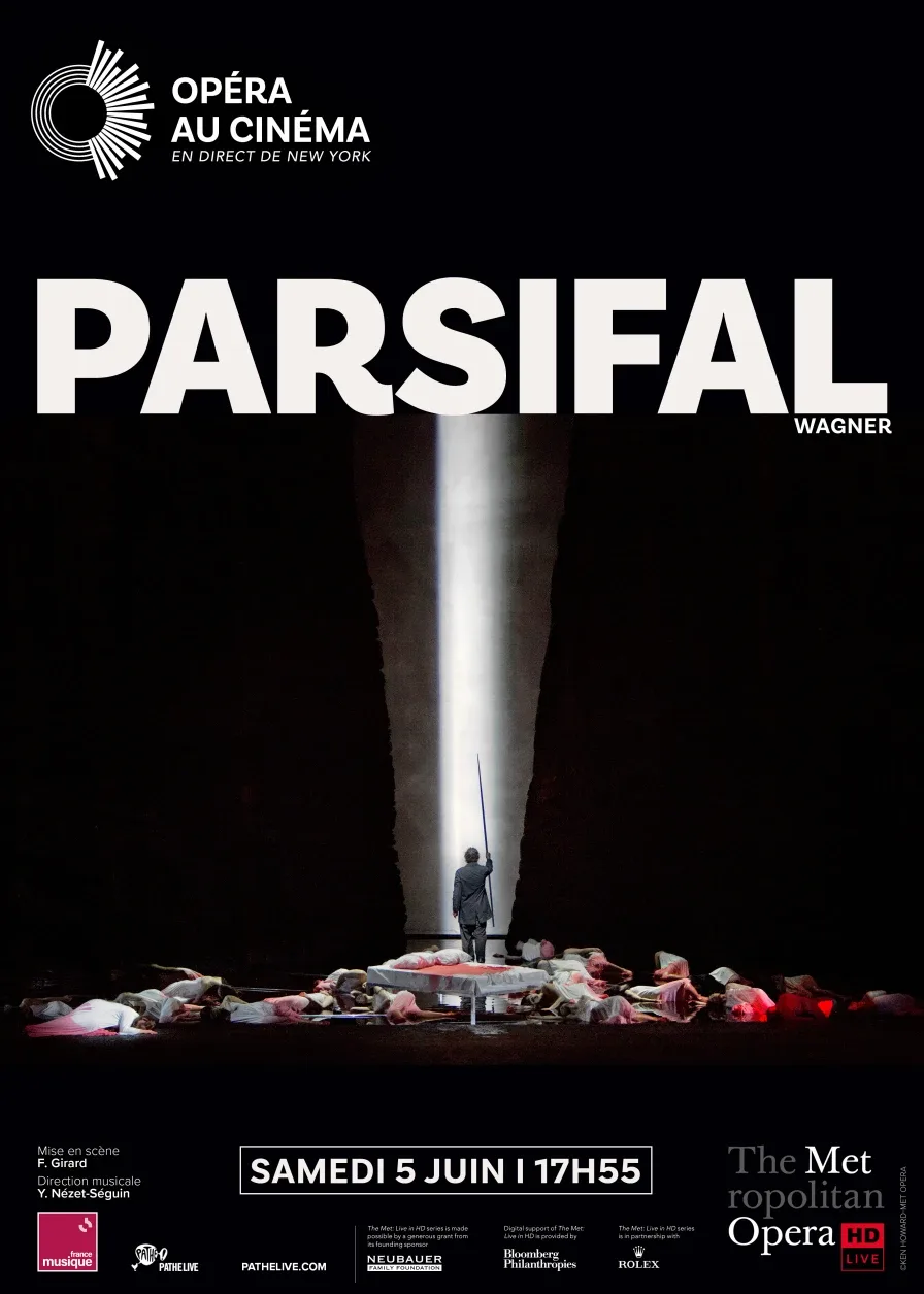Affiche de Parsifal au Metropolitan Opera