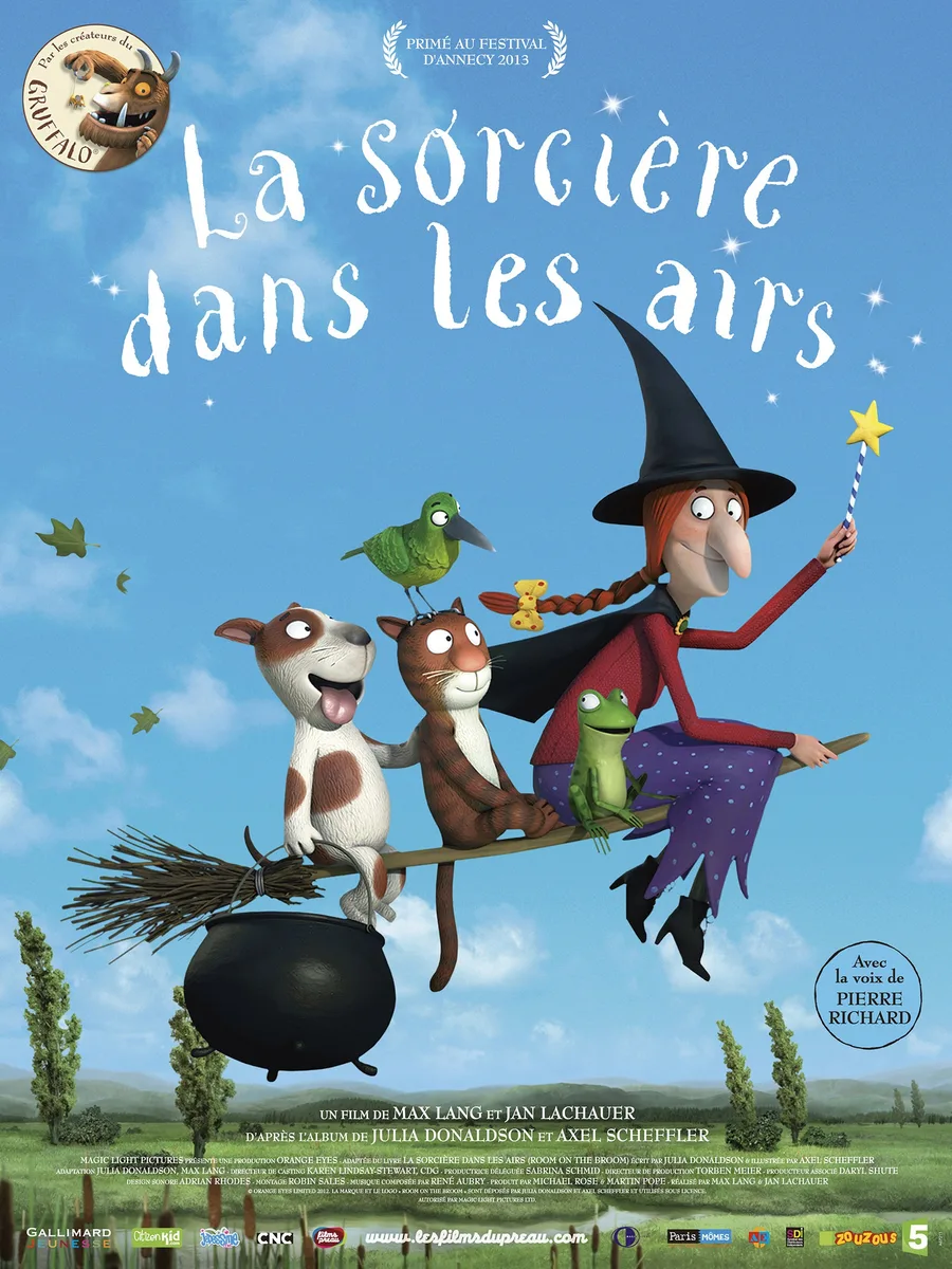 Affiche de La Sorcière dans les Airs